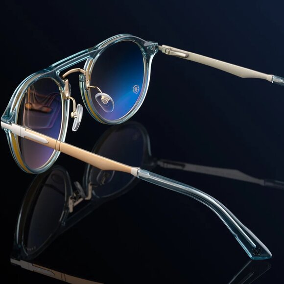 NIB Gunnar Optiks: World of Warcraft, Alliance Edition Unisex Glasses - Picture 5 of 6